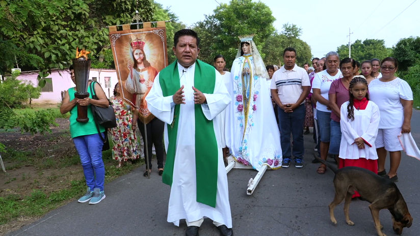 Caravana por la Paz I Bienvenida Padre Eric Enrique Huerta. Capilla de Guadalupe y Testimonio Lizbeth Álvarez. La Javilla Ver.